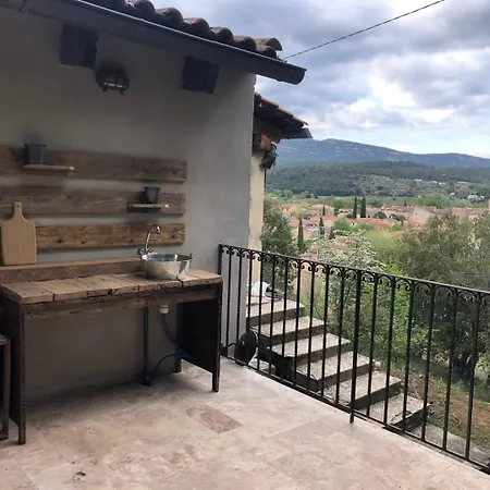 Privee Avec Vue Et Piscine Correns